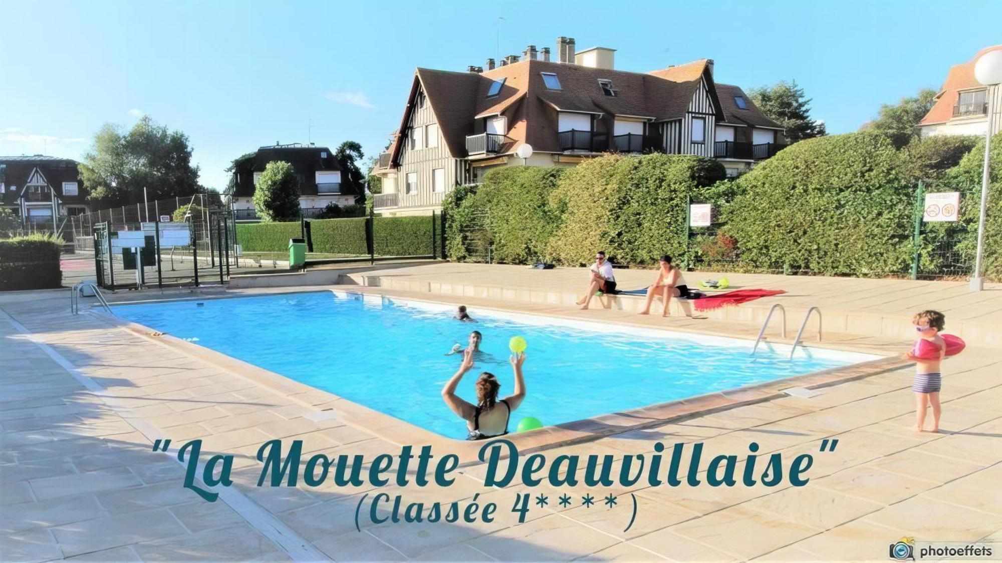 Cadre Exceptionnel: Duplex Classe 4**** Tennis, Piscine, Parking, Linge Inclus, Wifi, Materiel Bebe, Proximite Centre Deauville Buitenkant foto